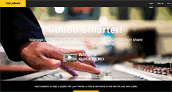 Desktop Screenshot of collabmix.com